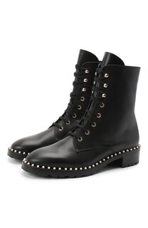 Кожаные ботинки Stuart Weitzman