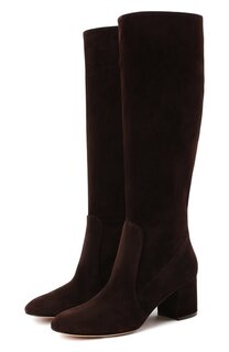 Замшевые сапоги Daywear Gianvito Rossi