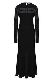 Платье из вискозы Alexander McQueen