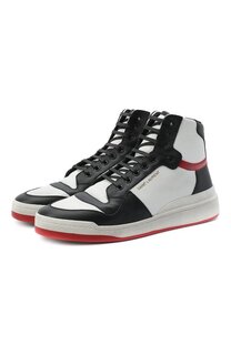 Кожаные кеды SL24 Saint Laurent