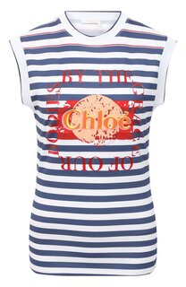 Хлопковый топ Chloé Chloe