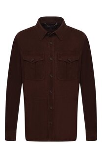 Замшевая рубашка Ralph Lauren