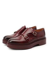 Кожаные монки Santoni