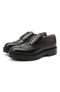 Кожаные дерби Santoni