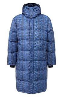 Кожаный пуховик Zilli Sport