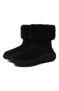 Замшевые сапоги Miu Miu