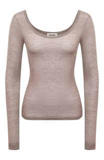 Шерстяной пуловер Nanushka