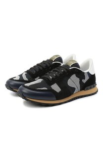 Комбинированные кроссовки Rockrunner Valentino
