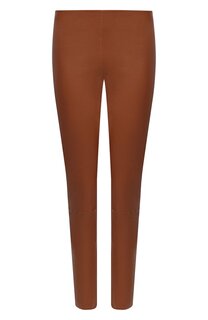 Кожаные леггинсы Kiton