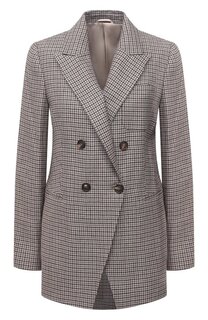 Жакет из льна и шерсти Brunello Cucinelli