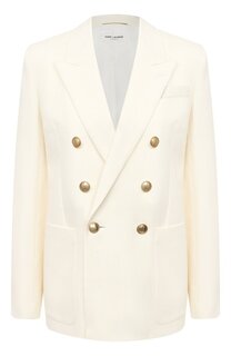 Шерстяной жакет Saint Laurent