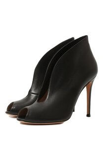 Кожаные ботильоны Vamp Gianvito Rossi