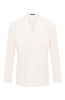Пиджак из шелка и льна Ralph Lauren
