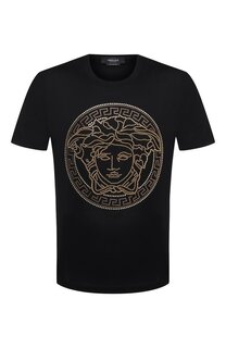 Хлопковая футболка Versace