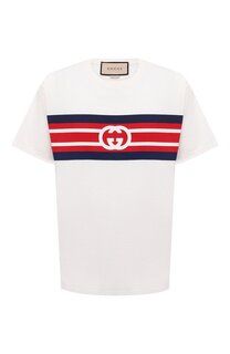 Хлопковая футболка Gucci