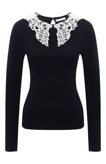 Хлопковый пуловер Chloé Chloe