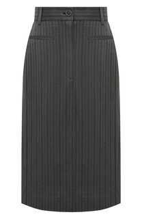 Юбка из льна и вискозы Acne Studios