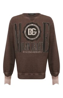 Хлопковый свитшот Dolce & Gabbana