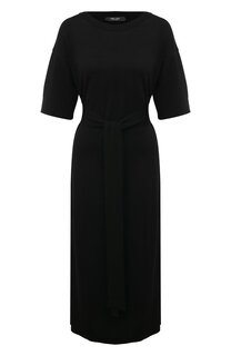 Платье из шелка и вискозы Freeage