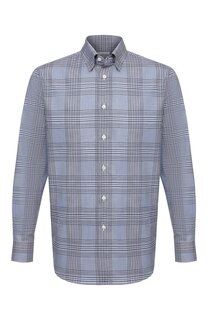 Хлопковая рубашка Brioni