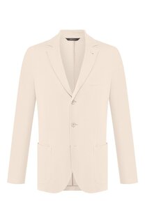 Пиджак из хлопка и шелка Loro Piana