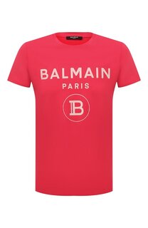 Хлопковая футболка Balmain