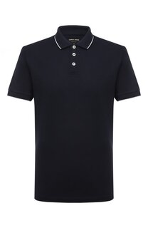 Хлопковое поло Giorgio Armani