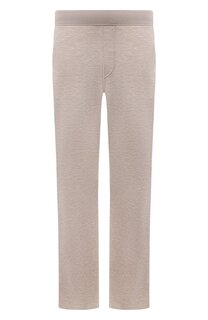 Брюки из хлопка и кашемира Brioni
