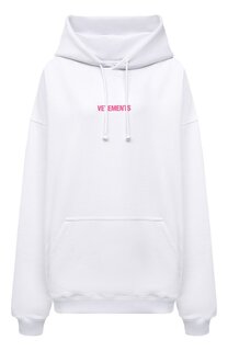 Хлопковое худи VETEMENTS
