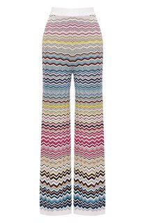 Брюки из хлопка и вискозы Missoni