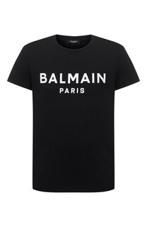 Хлопковая футболка Balmain