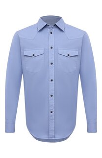 Хлопковая рубашка Brioni