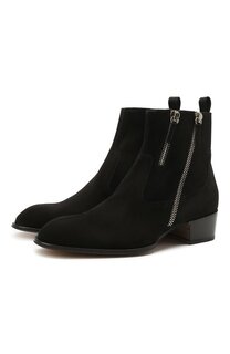 Замшевые сапоги Ascanio Giuseppe Zanotti Design