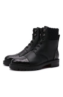 Кожаные ботинки Mayr Christian Louboutin
