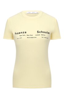 Хлопковая футболка Proenza Schouler White Label