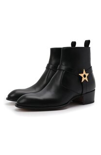 Кожаные сапоги Sheldon Star Giuseppe Zanotti Design