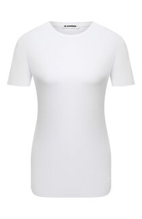Хлопковая футболка Jil Sander