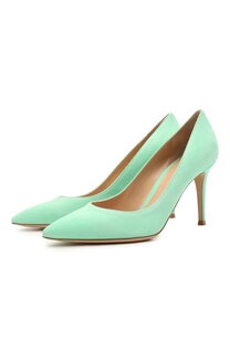 Замшевые туфли Gianvito 85 Gianvito Rossi