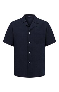 Рубашка изо льна и хлопка Alessandro Gherardi