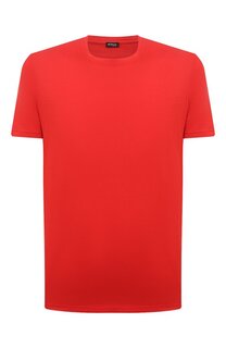 Футболка из хлопка и кашемира Kiton