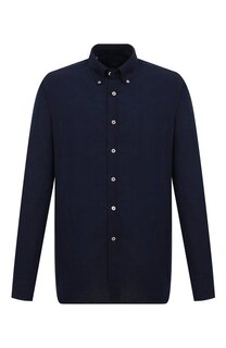 Рубашка изо льна и хлопка Alessandro Gherardi