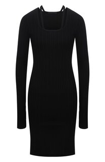 Хлопковое платье Helmut Lang