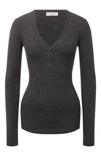 Пуловер из кашемира и вискозы Brunello Cucinelli