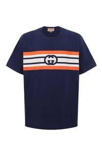 Хлопковая футболка Gucci