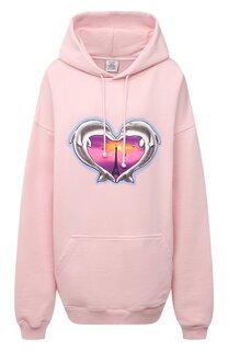 Хлопковое худи VETEMENTS