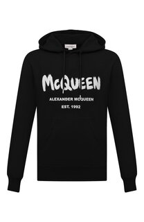 Хлопковое худи Alexander McQueen