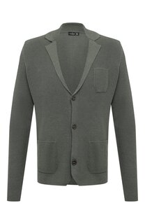 Пиджак из хлопка и льна Van Laack