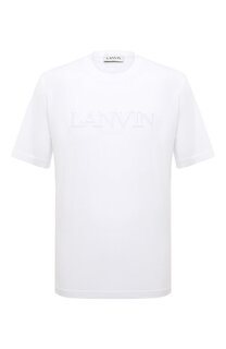 Хлопковая футболка Lanvin