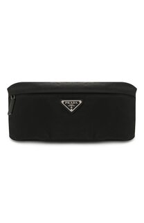 Текстильная поясная сумка Prada