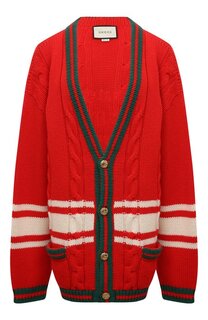 Шерстяной кардиган Gucci
